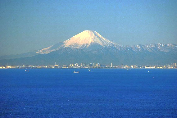 東京湾を見渡す眺望