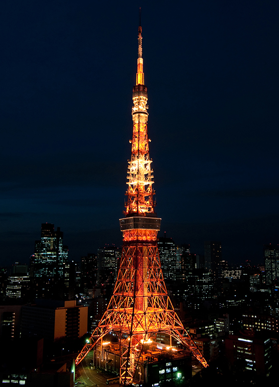 東京タワーライトアップ（ランドマークライト）